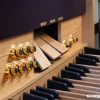 Fußpistons, Schweller und Pedal der Gloria Concerto Plus 3-51 Trend DLX